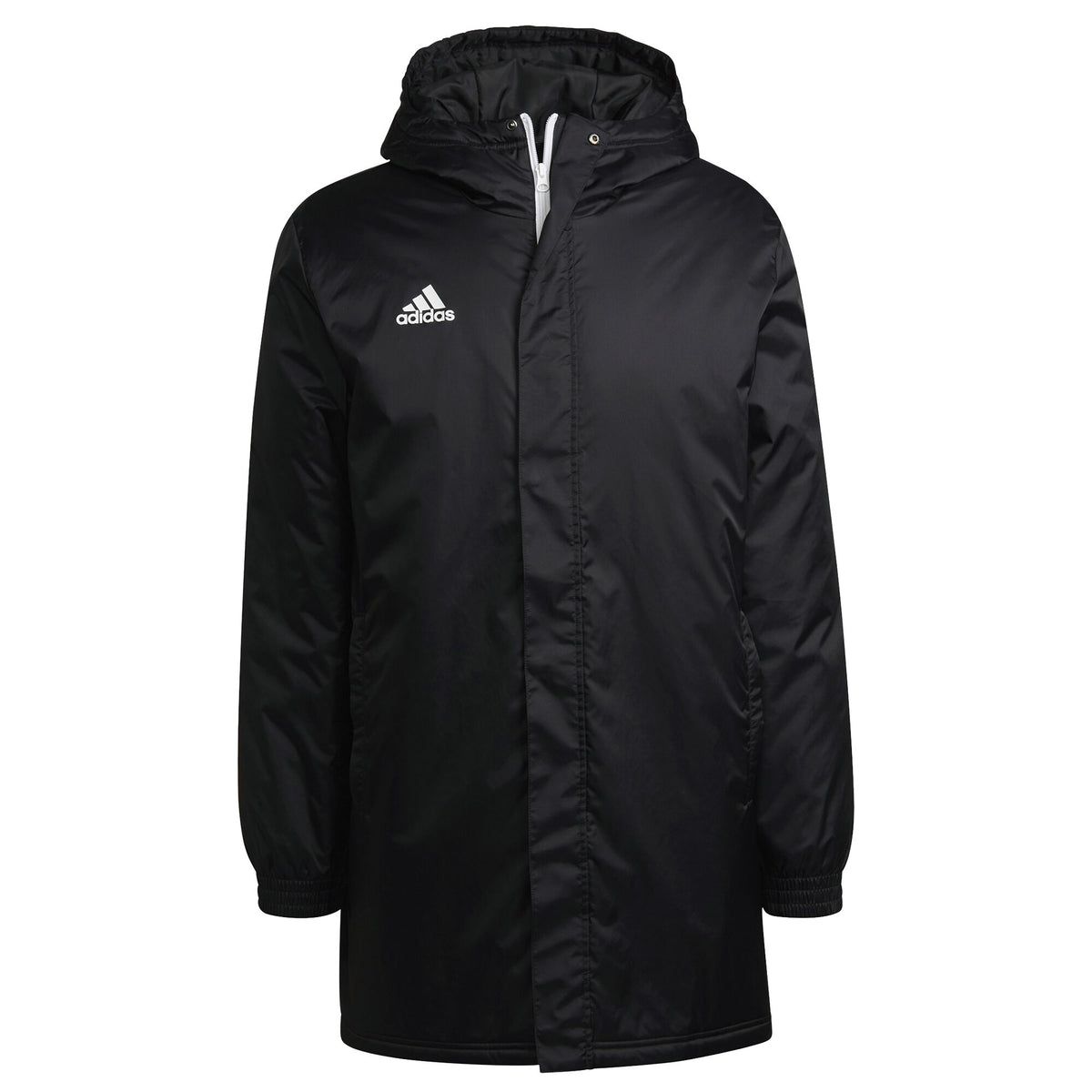 Adidas Entrada Stadium Jacket - Black - Adult – Playmaker Sports