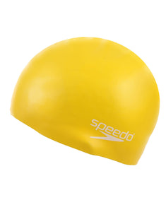 Speedo Junior Moulded Silicone Cap Yellow - Playmaker Sports