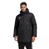 Adidas Core Stadium Jacket - Adult - Black / White