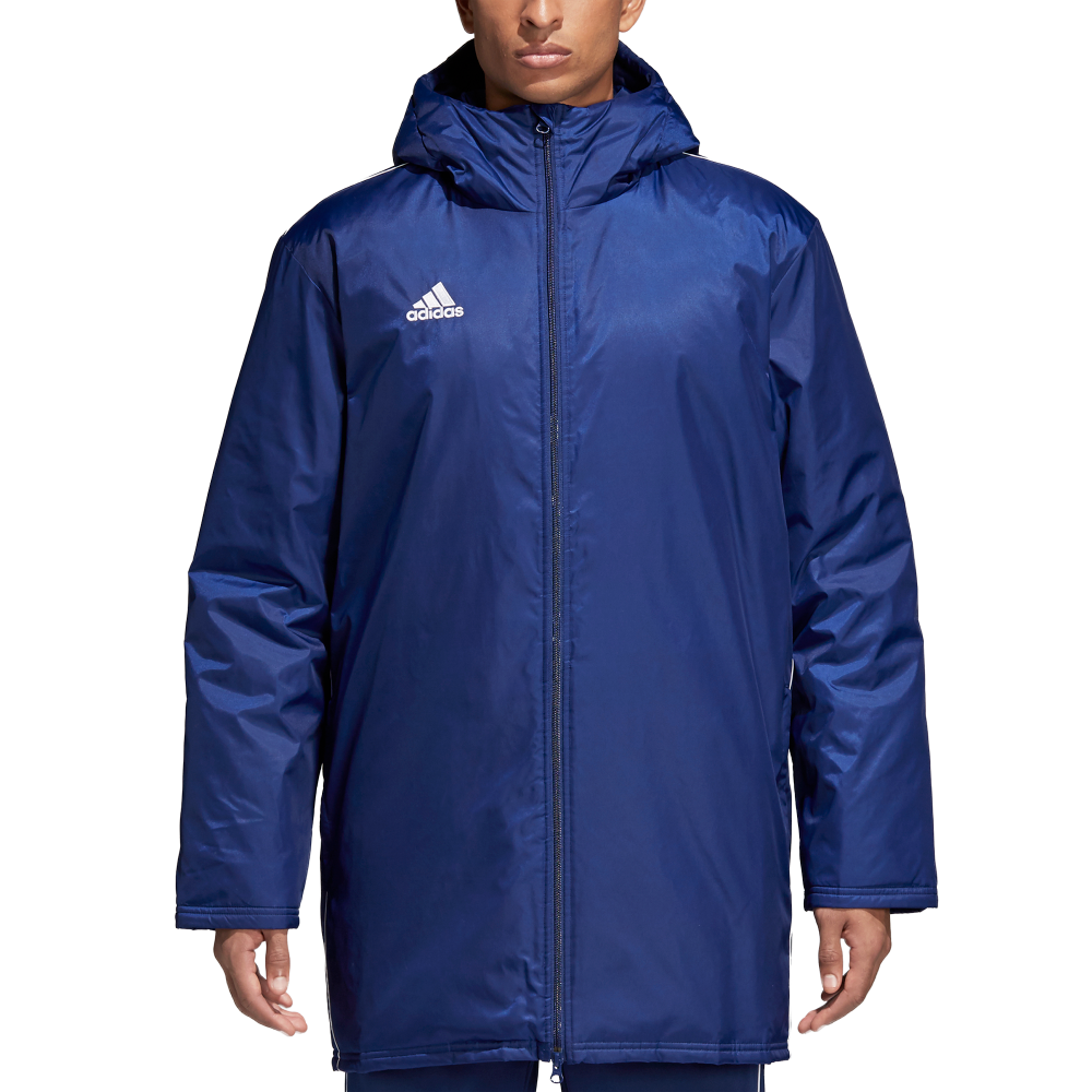 Adidas long hot sale stadium jacket
