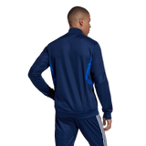 Adidas Tiro Training Jacket - Adult - Dark Blue / Bold Blue / White