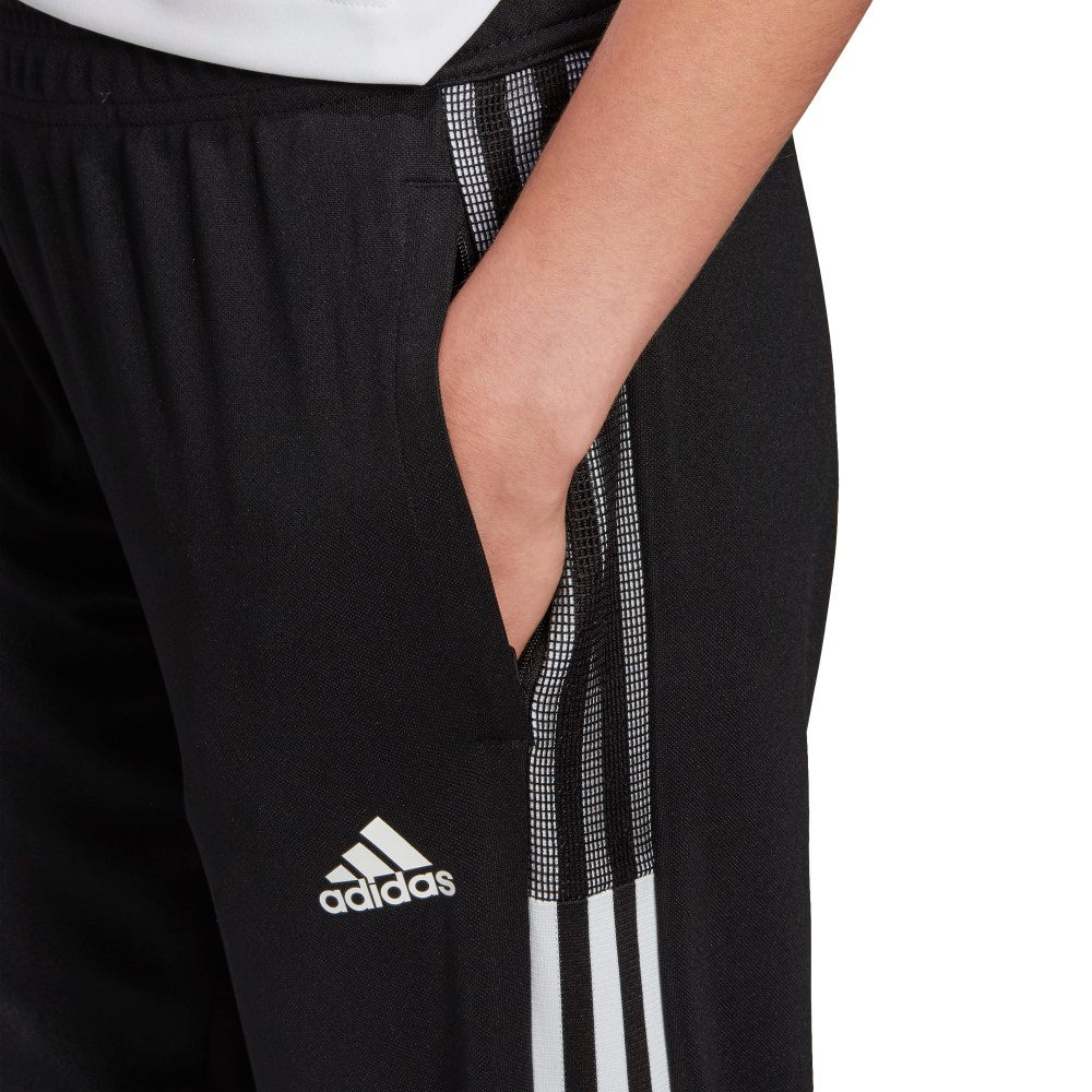 Adidas Tiro Training Pant Womens Black White Playmaker Sports