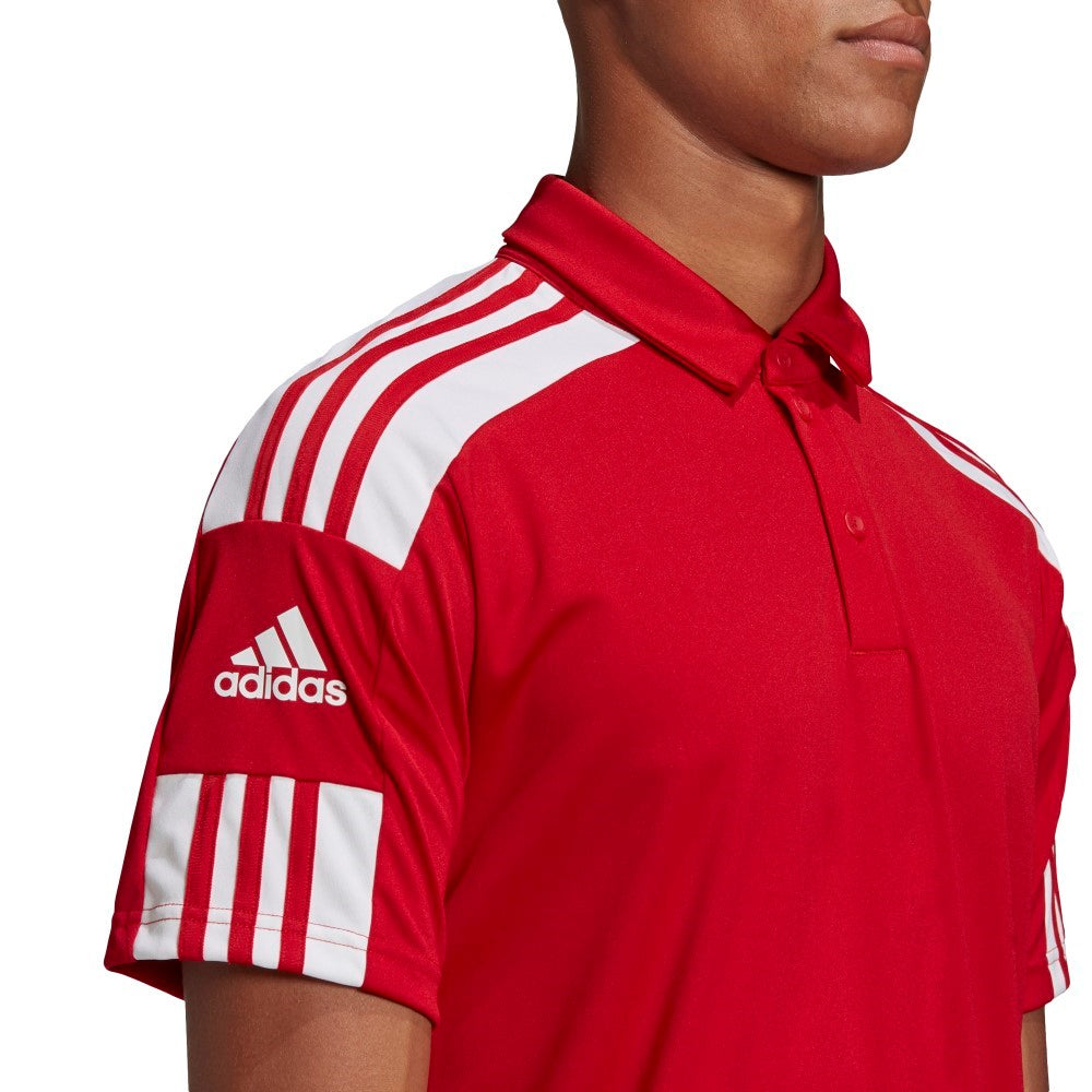 Red adidas polo store
