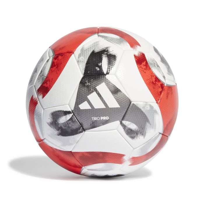 Red adidas soccer 2025 ball