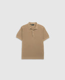 Rodd and Gunn Masons Flat Knit Polo - Camel