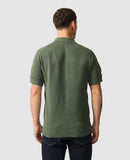 Rodd and Gunn Masons Flat Knit Polo - Forest