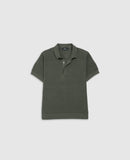 Rodd and Gunn Masons Flat Knit Polo - Forest