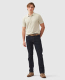 Rodd and Gunn Masons Flat Knit Polo - Stone