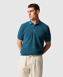 Rodd and Gunn Masons Flat Knit Polo - Teal