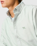Rodd and Gunn Oxford Sports Fit Shirt - Eucalyptus
