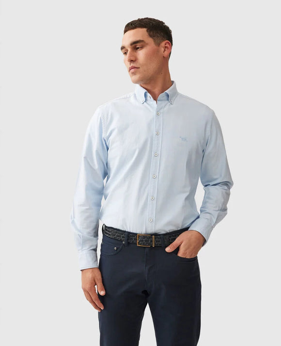 Rodd and Gunn Oxford Sports Fit Shirt - Powder Blue