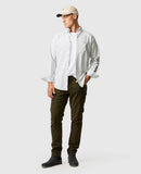 Rodd and Gunn Oxford Stripe Sports Fit Shirt - Eucalyptus