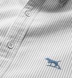 Rodd and Gunn Oxford Stripe Sports Fit Shirt - Horizon
