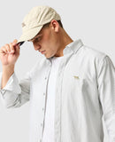 Rodd and Gunn Oxford Stripe Sports Fit Shirt - Khaki