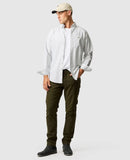 Rodd and Gunn Oxford Stripe Sports Fit Shirt - Khaki
