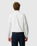 Rodd and Gunn Oxford Stripe Sports Fit Shirt - Natural