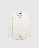Rodd and Gunn Oxford Stripe Sports Fit Shirt - Natural