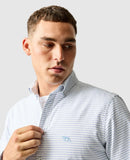 Rodd and Gunn Check Oxford 5 Sports Fit Shirt - Dusk Blue