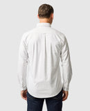 Rodd and Gunn Check Oxford 5 Sports Fit Shirt - Pebble