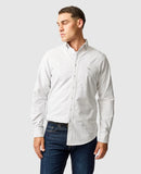 Rodd and Gunn Check Oxford 5 Sports Fit Shirt - Pebble
