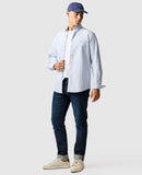 Rodd and Gunn Oxford Stripe 4 Of Shirt - Chambray
