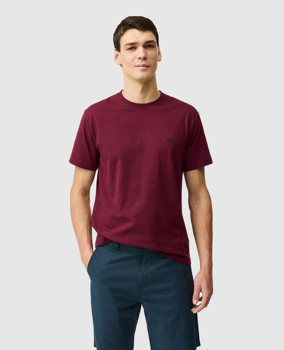 The Gunn Tee 2.0 - Oxblood