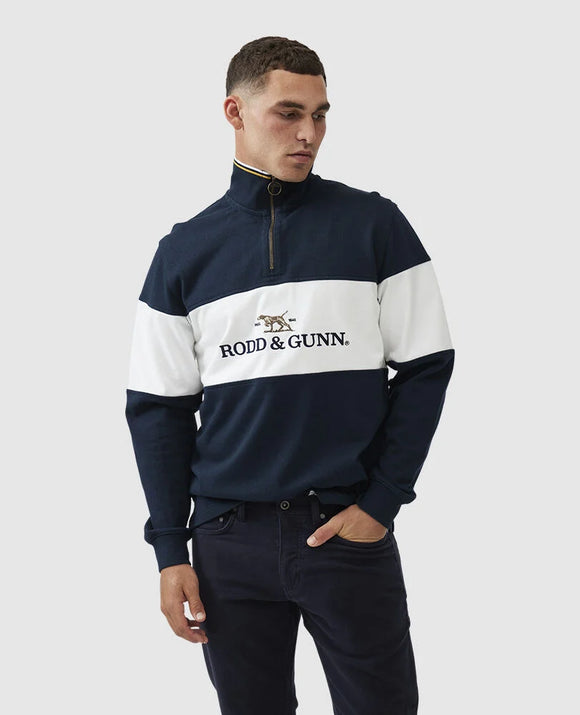 Rodd and Gunn Foresters Peak Sweat - Midnight