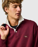 Rodd and Gunn Otago Sweat - Oxblood
