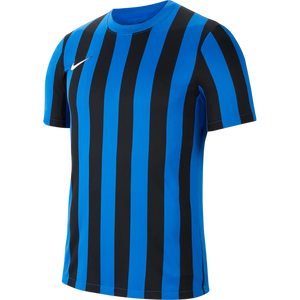 Nike Striped Division IV Jersey - Youth - Royal Blue / Black