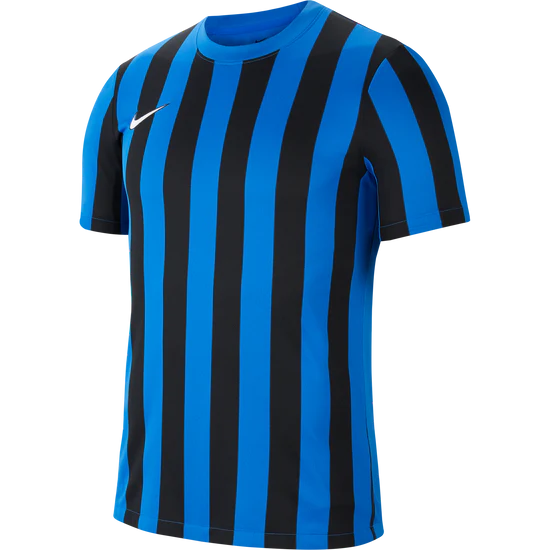 Nike Striped Division IV Jersey - Youth - Royal Blue / Black
