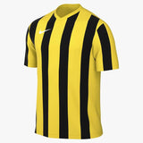 Nike Striped Division V Jersey - Adult - Tour Yellow / Black / White