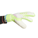 Adidas Predator Match Goalkeeper Fingersave Gloves - White / Lemon