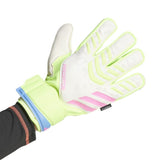 Adidas Predator Match Goalkeeper Fingersave Gloves - White / Lemon