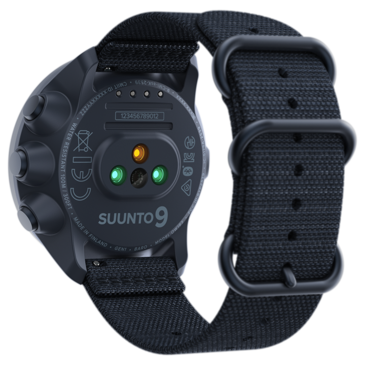 SUUNTO 9 Baro Titanium Charcoal Black Playmaker Sports