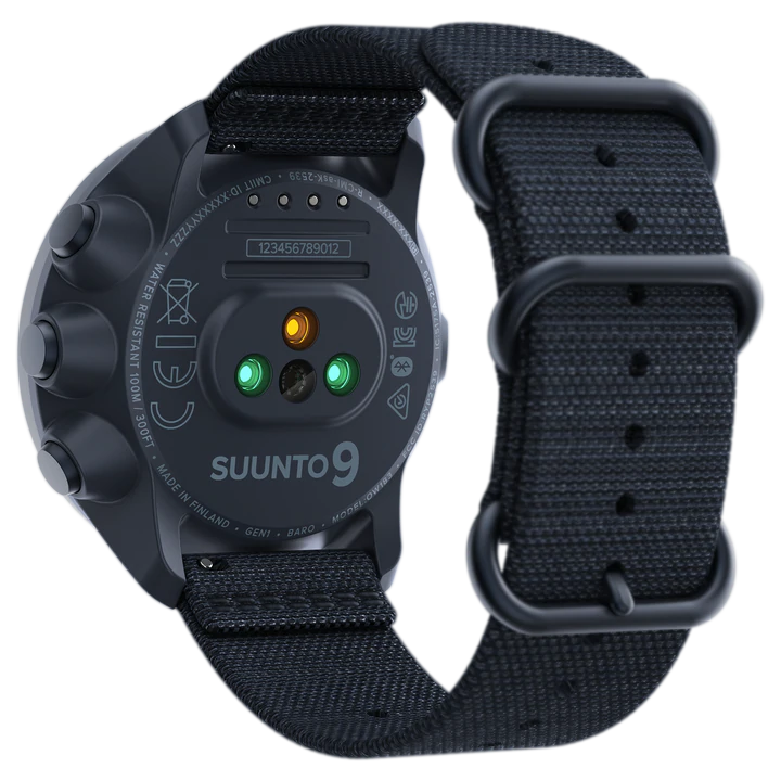 時計 SUUNTO 9 G1 BARO GRANITE BLUE TITANIUM Suunto 9 Baro Black - GPS sports watch with a long battery life