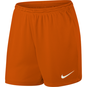 Women's Nike Park II Shorts - Team Orange
