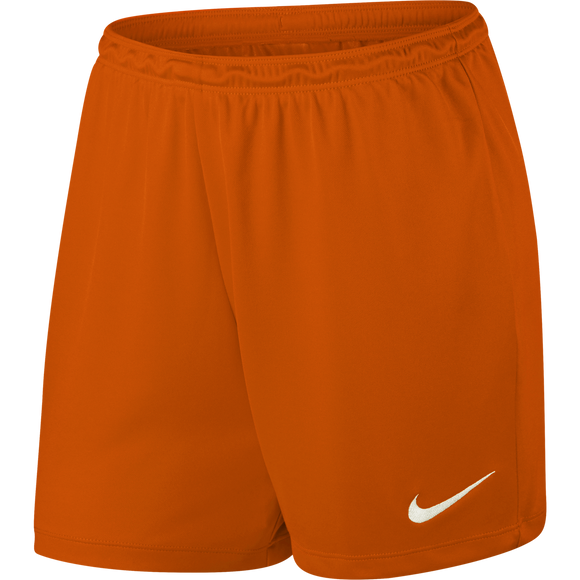 Women's Nike Park II Shorts - Team Orange