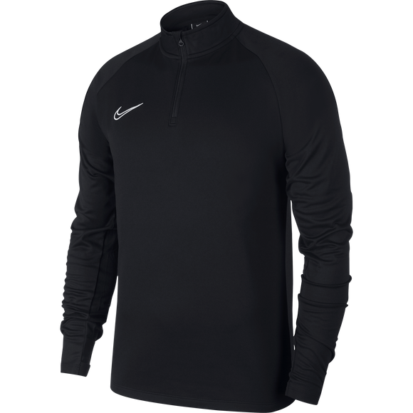 Nike Academy 19 Drill Top - Adult - Black / White