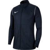 Nike Park 20 Rain Jacket - Youth - Obsidian / White