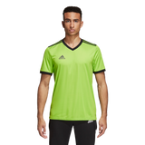 Adidas Tabela 18 Jersey - Semi Solar Green  / Black - Adult