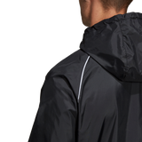 Adidas Core Rain Jacket - Adult - Black / White