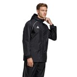 Adidas Core Rain Jacket - Adult - Black / White