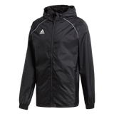 Adidas Core Rain Jacket - Adult - Black / White