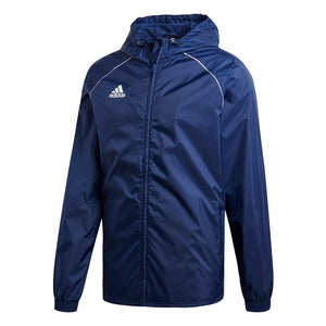 Adidas Core Rain Jacket - Adult - Dark Blue / White
