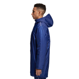 Adidas Core Stadium Jacket - Adult - Dark Blue / White