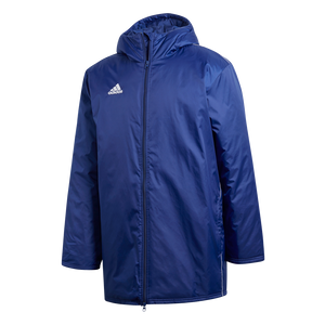 Adidas Core Stadium Jacket Adult Dark Blue White