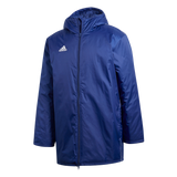 Adidas Core Stadium Jacket - Adult - Dark Blue / White