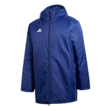 Adidas Core Stadium Jacket - Adult - Dark Blue / White