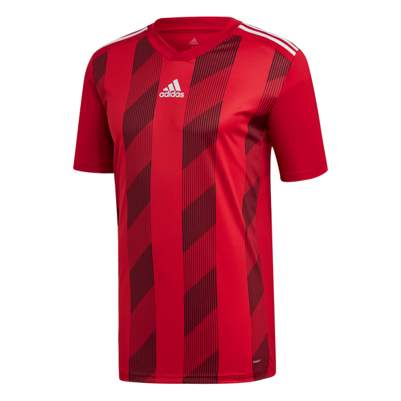 Adidas Striped 19 Jersey - Adult - Power Red / White