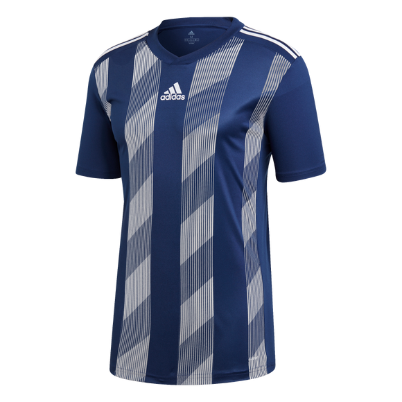 Adidas Striped 19 Jersey - Adult - Dark Blue / White